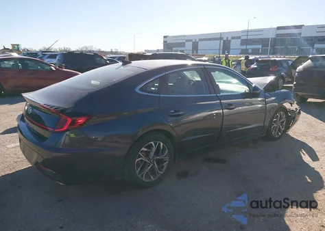 2020 Hyundai Sonata Sel from USA, damaged, VIN 5NPEL4JAXLH010750